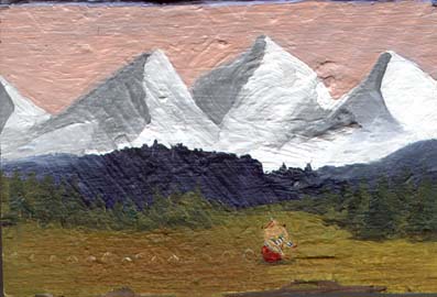 Landschaft mit Prominenz // landscape with a celebrity , 1999